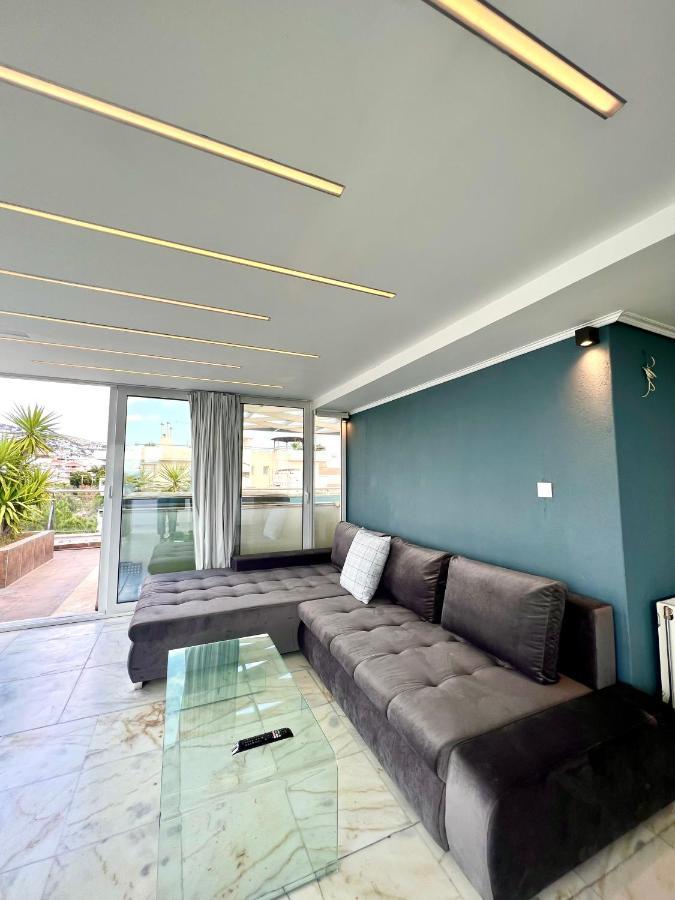 Citycenter Penthouse Mini Private Pool With Hydromassage And Great Town View Athens Exterior photo