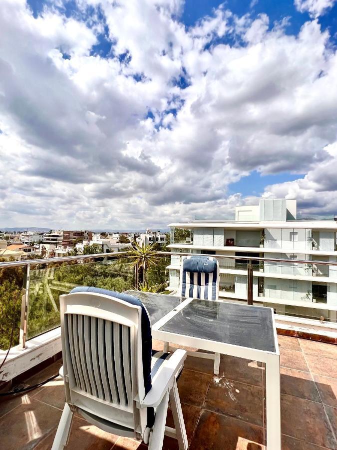 Citycenter Penthouse Mini Private Pool With Hydromassage And Great Town View Athens Exterior photo